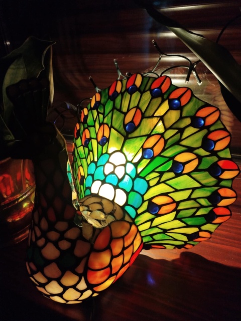 lampa witrażowa Tiffany -PAW lampa witrażowa Tiffany -PAW
