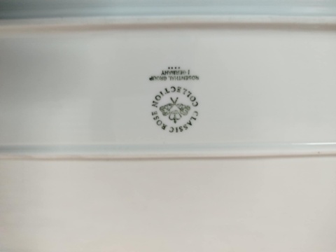 połmisek-patera Rosenthal Biała Maria 36,5/16,5 cm połmisek-patera Rosenthal Biała Maria 36,5/16,5 cm