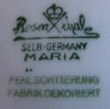 6 x talerz głęb. Rosenthal Maria Sommerstrauss