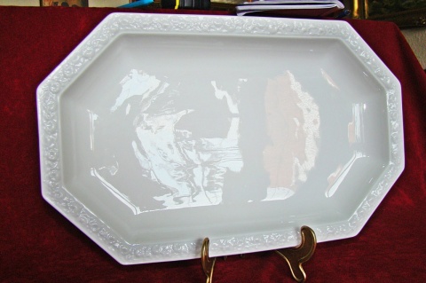 półmisek Rosenthal Biała Maria 38/23,5 cm