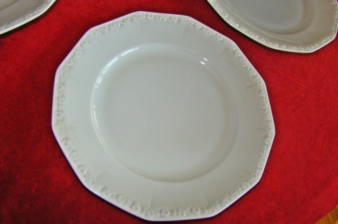 talerz płaski Rosenthal Biała Maria 28cm