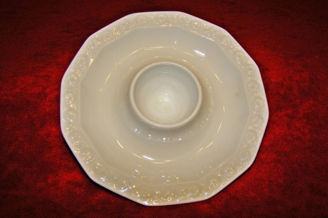 6xkieliszek do jajka z podstawką Rosenthal Biała Maria