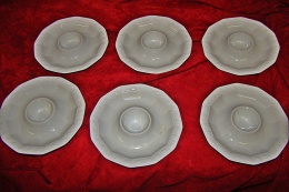 6xkieliszek do jajka z podstawką Rosenthal Biała Maria