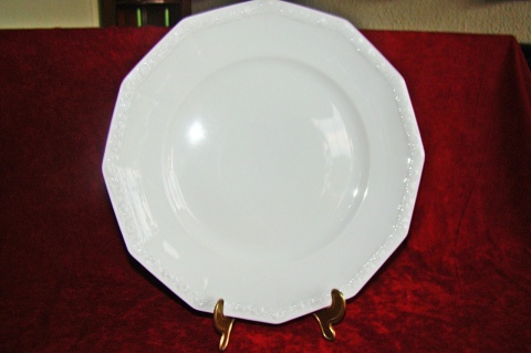 duży talerz Talerz Rosenthal Biała Maria śred. 28cm