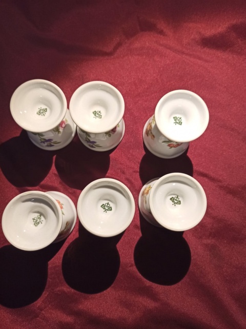 6x kieliszki do jaj Rosenthal Maria Sommerstrauss
