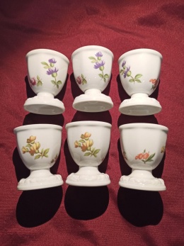 6x kieliszki do jaj Rosenthal Maria Sommerstrauss