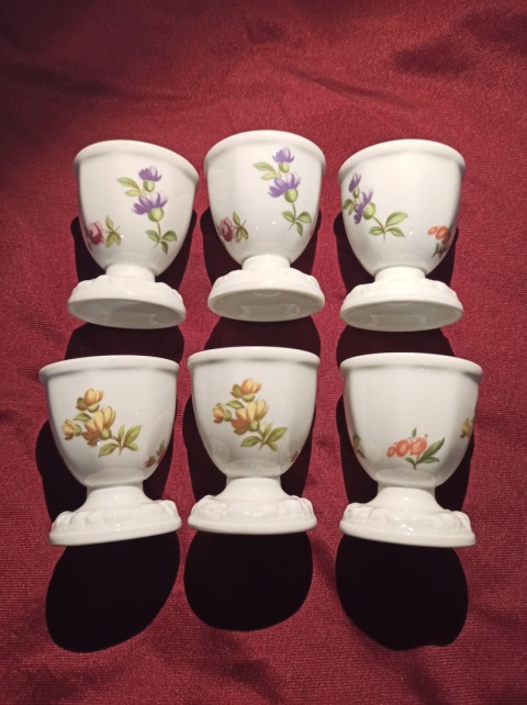 6x kieliszki do jaj Rosenthal Maria Sommerstrauss
