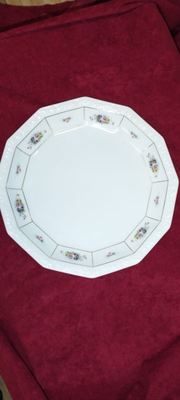 patera Rosenthal Biała Maria Poesie śred 28 cm