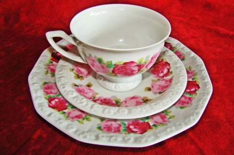 zestaw śniad. Rosenthal Maria - Róże