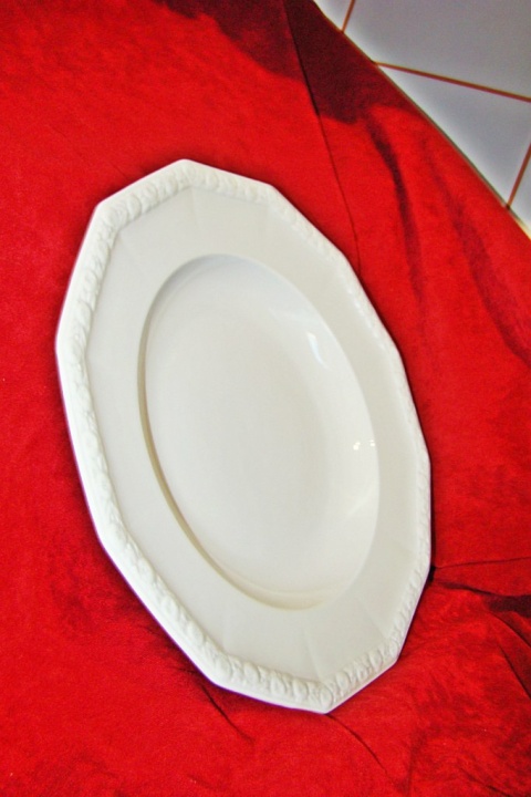 patera, talerz do makaronu Rosenthal Biała Maria śred.33cm