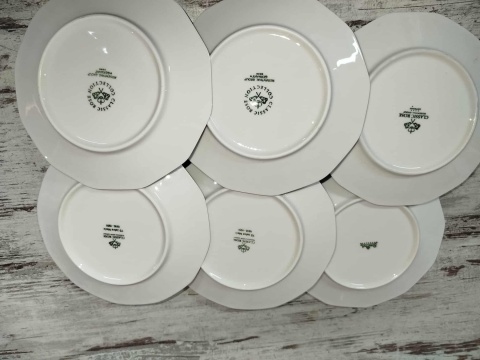 6 x talerz Rosenthal Biała Maria 15,5 cm. 6 x talerz Rosenthal Biała Maria 15,5 cm.