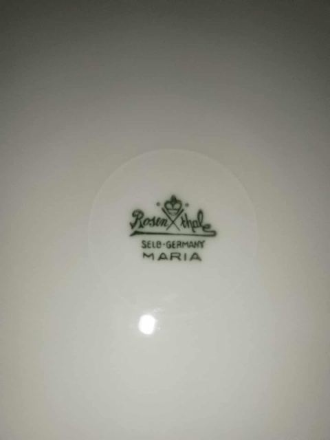 6x talerz płas. Rosenthal Biała Maria 6x talerz płas. Rosenthal Biała Maria