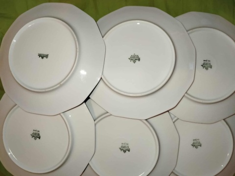 6x talerz śniad. Rosenthal Biała Maria śred. 20 cm 6x talerz śniad. Rosenthal Biała Maria śred. 20 cm