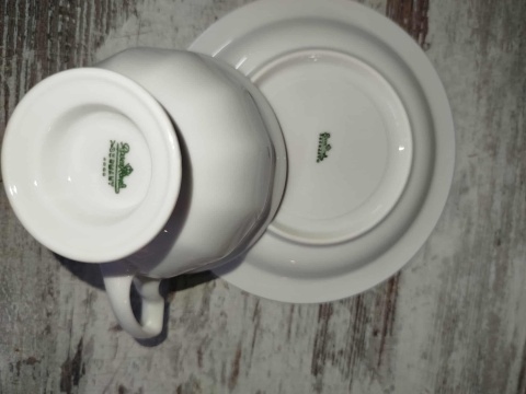 filiżanka z podst. Rosenthal Biała Maria filiżanka z podst. Rosenthal Biała Maria