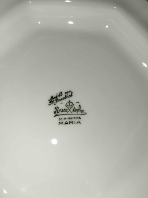 misa na stopie Rosenthal Biała Maria 25 cm misa na stopie Rosenthal Biała Maria 25 cm