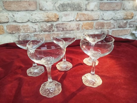 5 kieliszków do szampana Rosenthal Monbijou