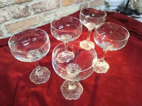 5 kieliszków do szampana Rosenthal Monbijou