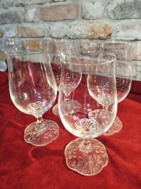 4 kieliszków do wina ,wody , piwa Rosenthal Monbijou