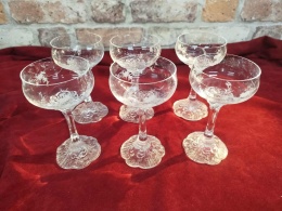 6x kieliszki do koniaku,likieru ,nalewek Rosenthal Monbijou