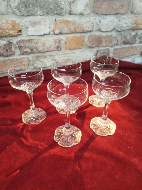 5x kieliszki do koniaku,likieru ,nalewek Rosenthal Monbijou