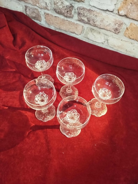 5x kieliszki do koniaku,likieru ,nalewek Rosenthal Monbijou
