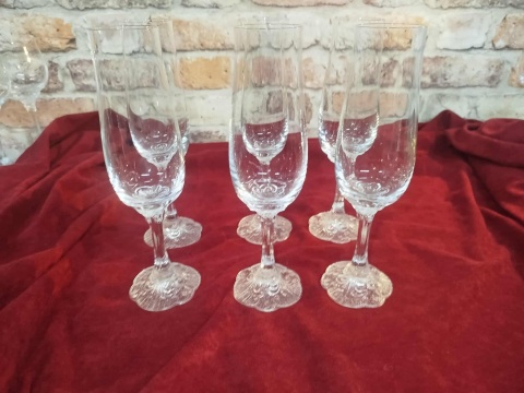 6 x kieliszki do szampana Rosenthal Monbijou