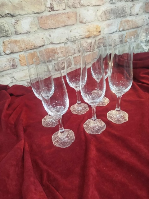 6 x kieliszki do szampana Rosenthal Monbijou