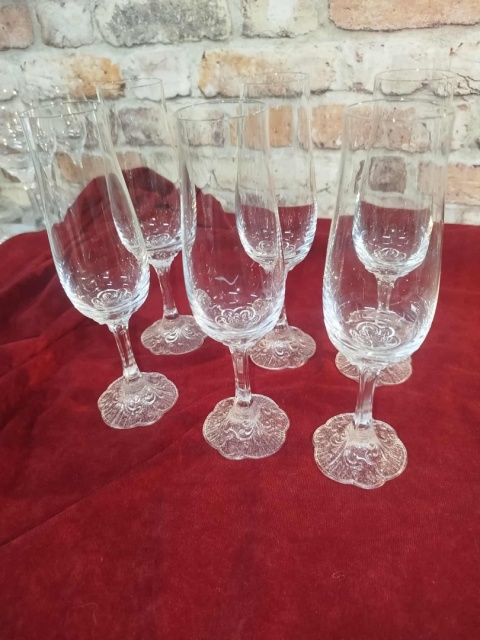 6 x kieliszki do szampana Rosenthal Monbijou