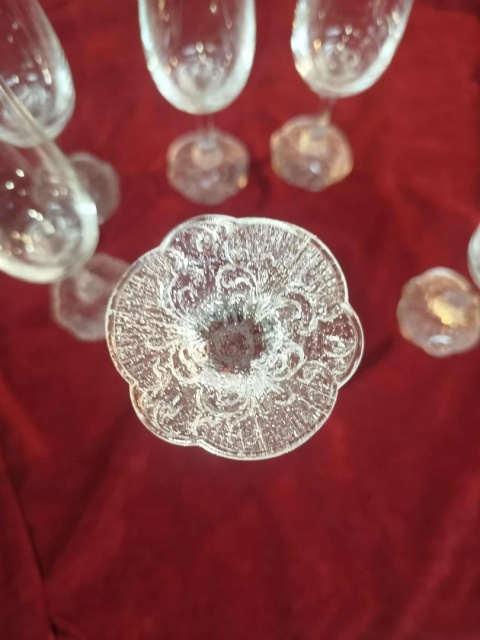 6 x kieliszki do szampana Rosenthal Monbijou