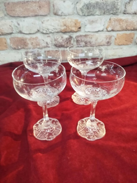 4 kieliszki do szampana Rosenthal Monbijou