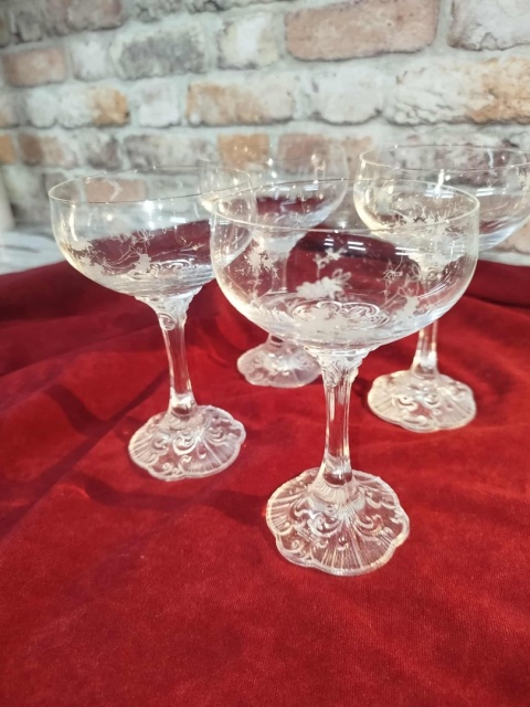 4 kieliszki do szampana Rosenthal Monbijou