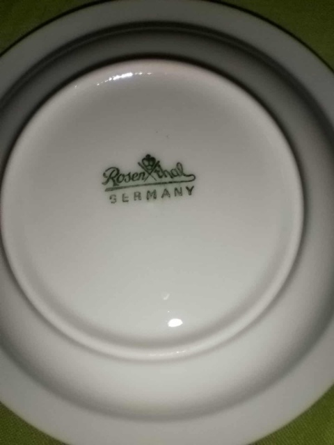 6x talerzyk śred. 9 cm Rosenthal Biała Maria