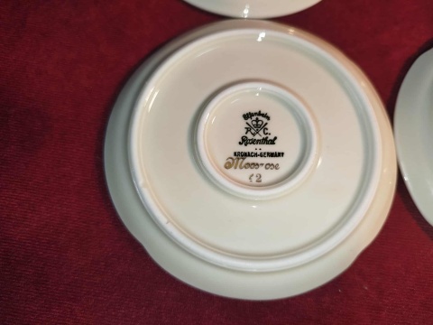 6 talerzyków do konfitur Monrose Rosenthal