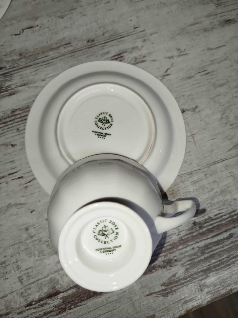 filiżanka z podst. Rosenthal Biała Maria