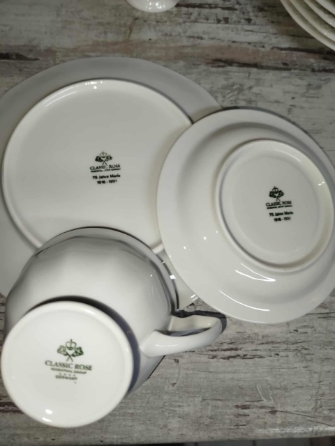 filiżanka- zestaw Rosenthal Biała Maria