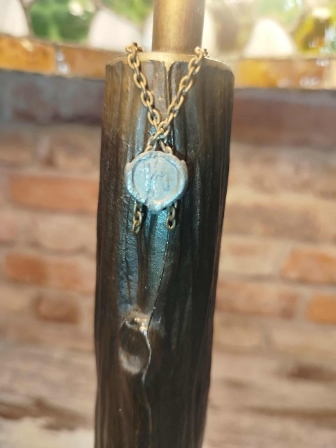 lampa witrażowa Tiffany wys. 63 cm