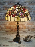 lampa witrażowa Tiffany wys. 68 cm
