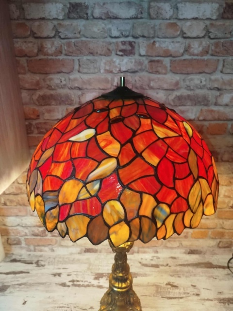 lampa witrażowa Tiffany