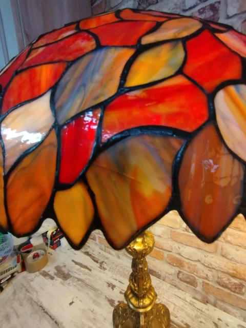 lampa witrażowa Tiffany