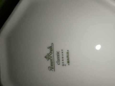 misa Rosenthal Biała Maria śred. 22 cm