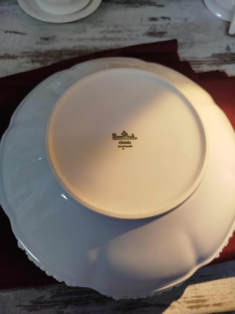 owocarka, misa do owoców Rosenthal Biała Maria