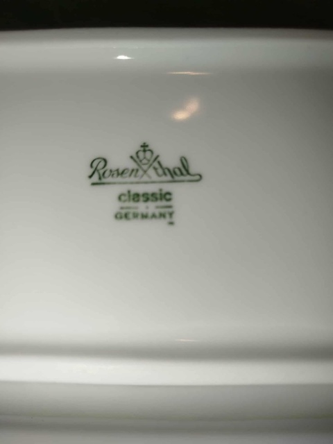 półmisek Rosenthal Biała Maria 25,5/ 13 cm