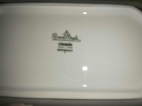 półmisek Rosenthal Biała Maria 26/ 13 cm