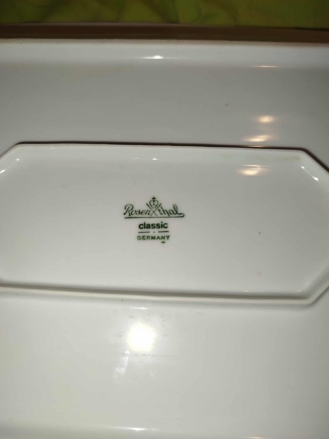 półmisek Rosenthal Biała Maria 38,5/23,5 cm