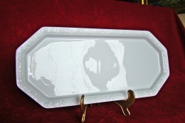 patera rólewska Rosenthal Biała Maria 36,5/16,5 cm