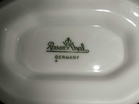 sosjerka do masła Rosenthal Biała Maria