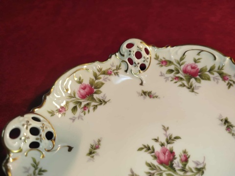 talerz różany Moliere, Monrose Rosenthal