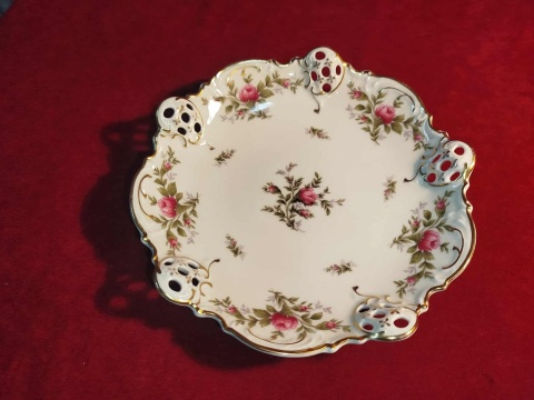 talerz różany Moliere, Monrose Rosenthal