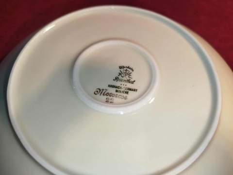 talerz różany Moliere, Monrose Rosenthal