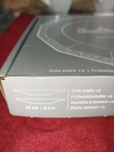 2 NOWE talerze Rosenthal Biała Maria śred. 21 cm